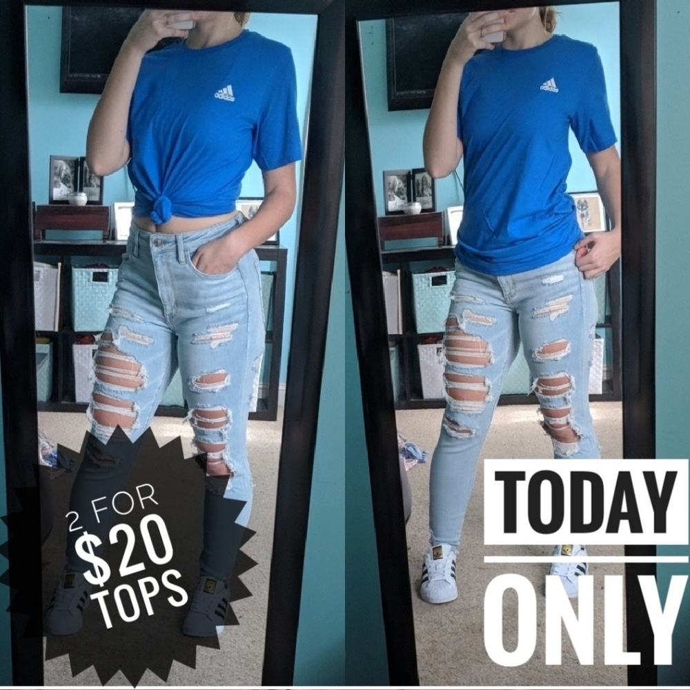 ❕Adidas Oversized Go To Tee ❕